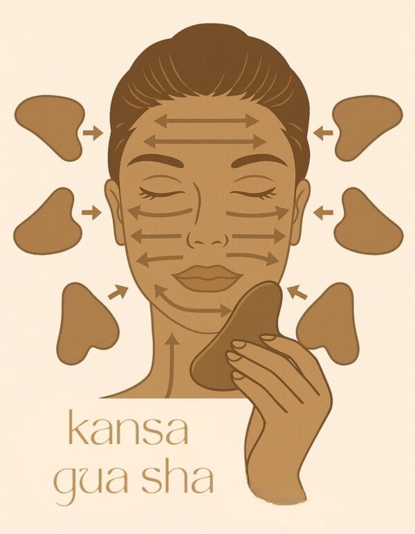 Kansa Gua Sha – Esculpe y revitaliza tu piel - Imagen 3