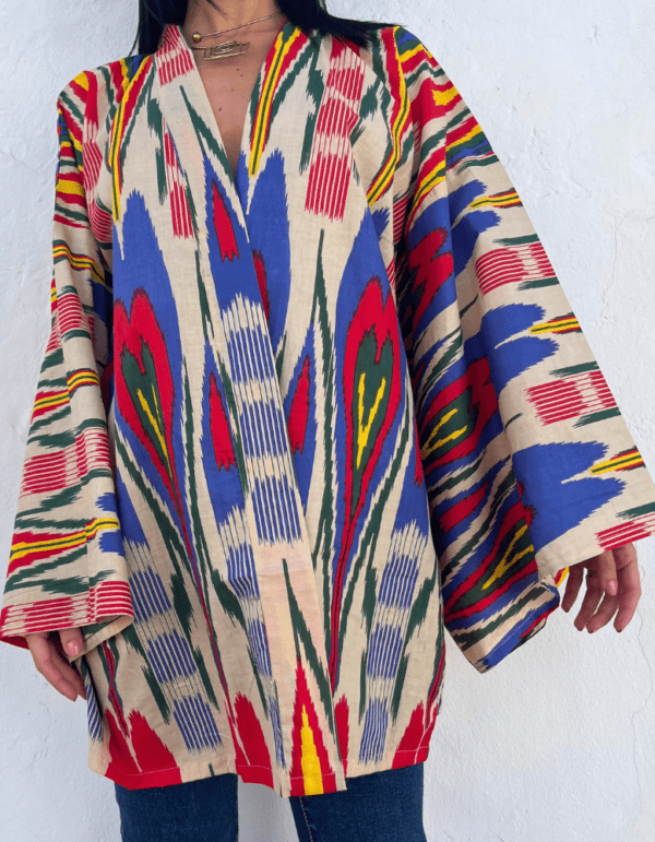 Ikat KIMONO ALGODÓN