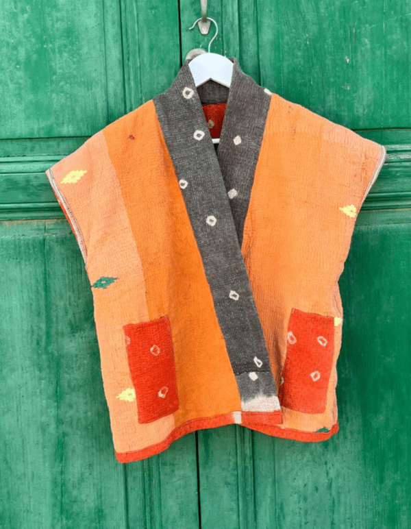 VINTAGE Chaleco reversible 02 - Imagen 3