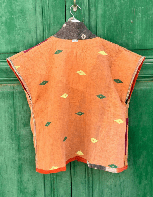 VINTAGE Chaleco reversible 02 - Imagen 4