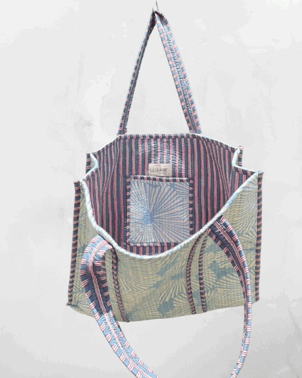 BOLSO tote algodón orgánico-reversible - Imagen 2