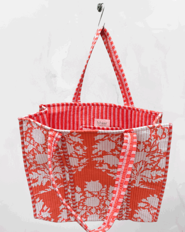 BOLSO tote algodón orgánico-reversible - Imagen 2