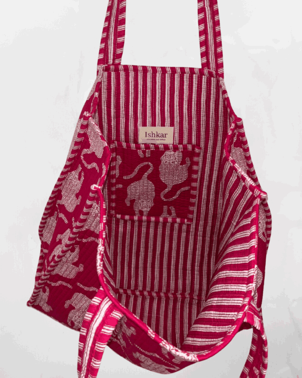 BOLSO Tote Algodón Orgánico-reversible - Imagen 2