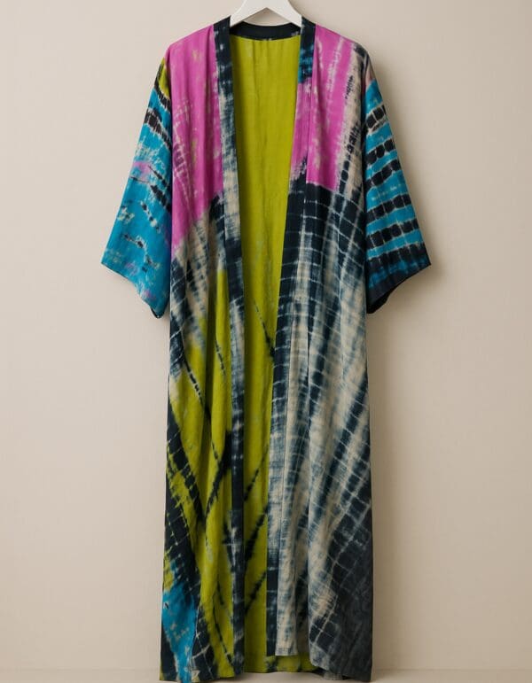 Kimono Avani del Ganges – Seda Crepé - Imagen 4
