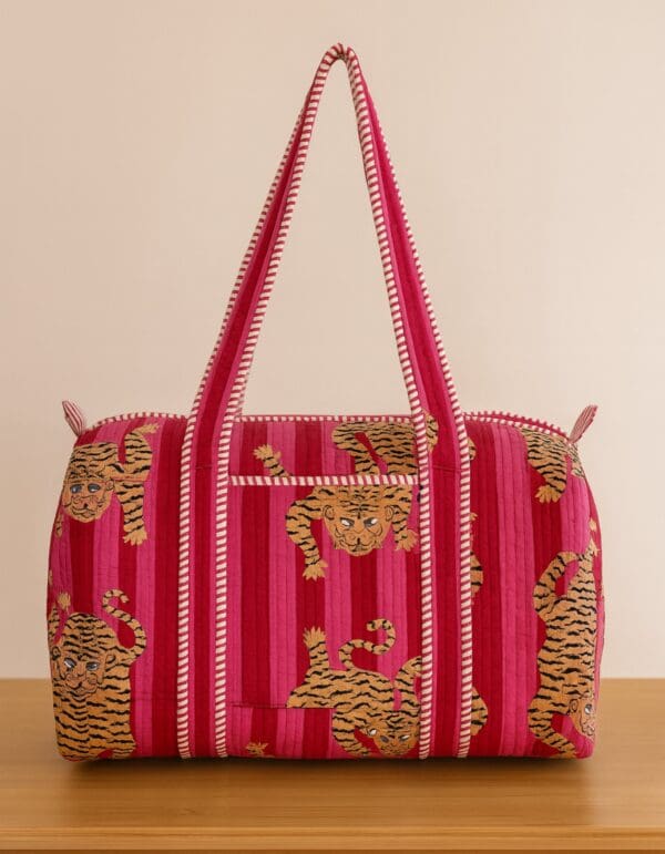 Bolso Tigres Rosa