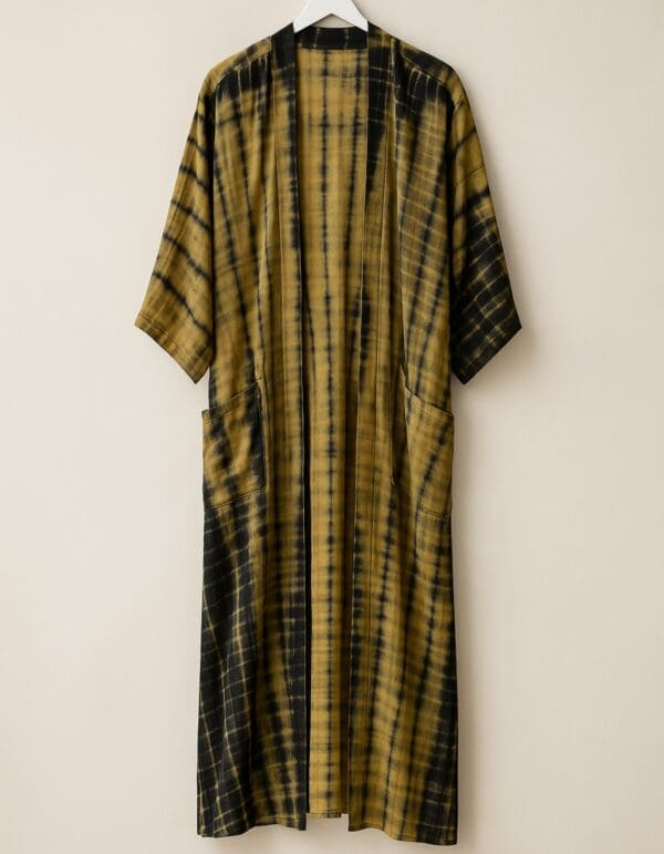 Kimono Ajmer Noche en el desierto – Seda Crepé