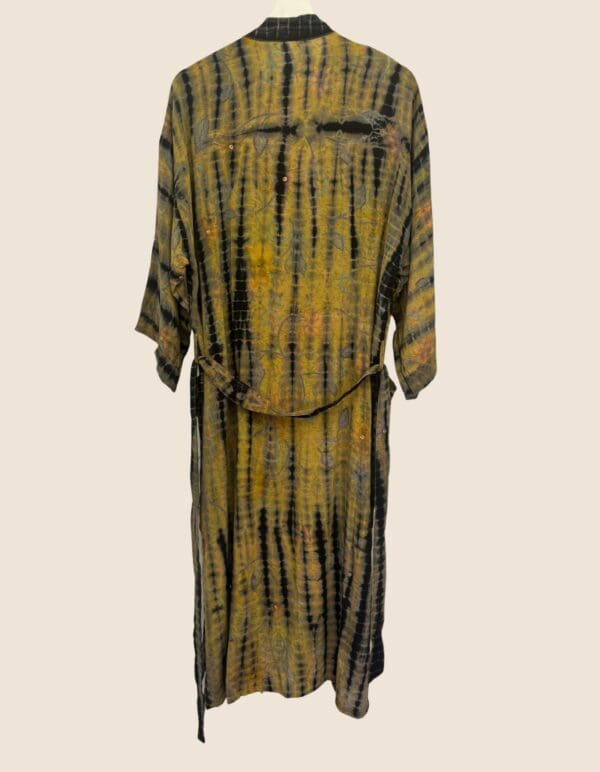 Kimono Ajmer Noche en el desierto – Seda Crepé - Imagen 2