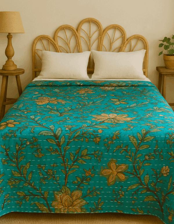 Colcha Selva Esmeralda – 150 x 230 cm