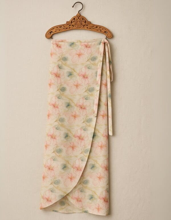 Falda floral "Luz de Loto" - Imagen 2