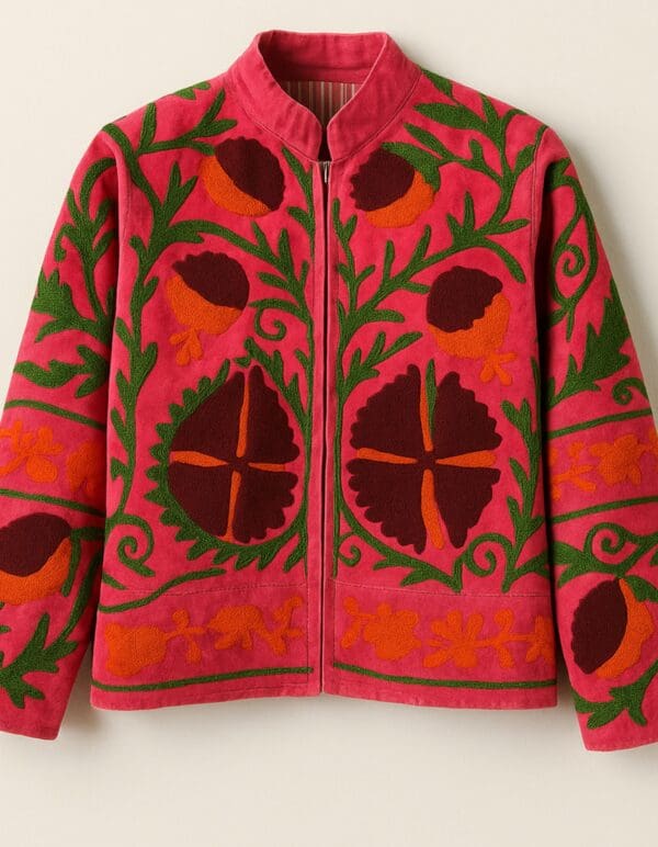 Chaqueta Suzani Jaipur Pink - Imagen 2