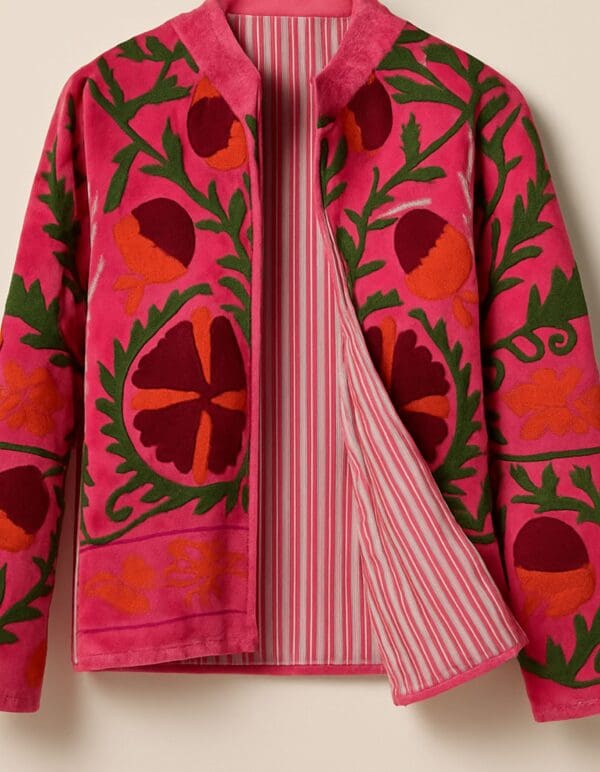 Chaqueta Suzani Jaipur Pink