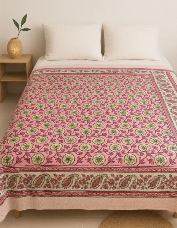 Cubre cama - Jardín de Jaipur