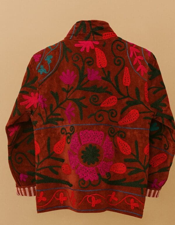 Chaqueta Suzani Burdeos - Imagen 3