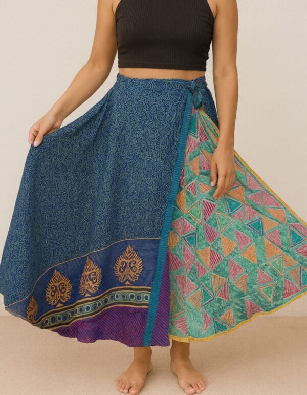 Falda reversible india – Manjari