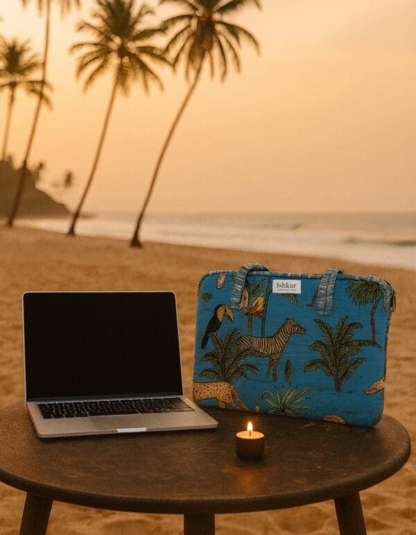 Funda de ordenador – Safari azul - Imagen 3