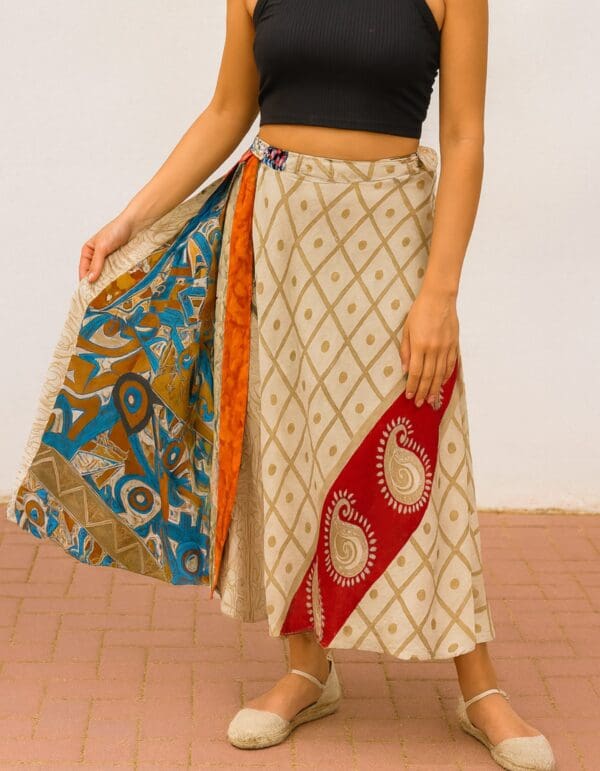 Falda reversible india – Bhavani