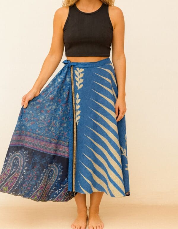 Falda reversible india – Riya