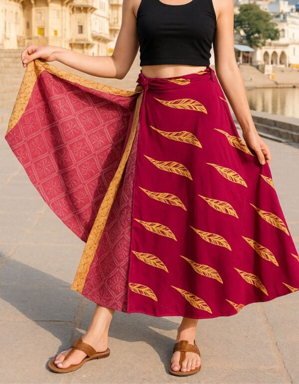 Falda reversible india – Bhavani