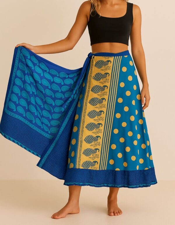Falda reversible india – Sajani