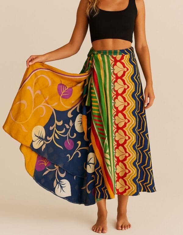 Falda reversible india – Kiara