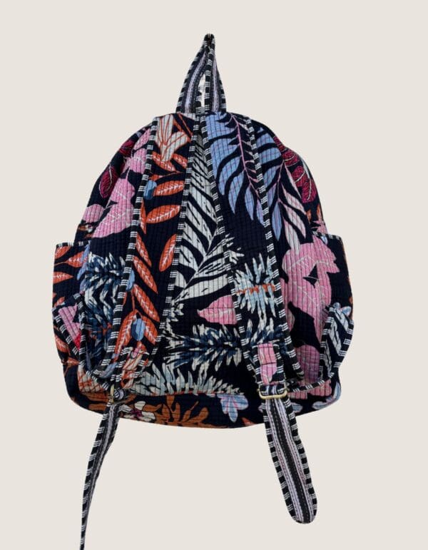Mochila algodón – Hojas - Imagen 2