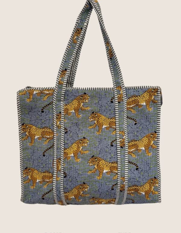 BOLSO Tote Algodón – TIGRES 11