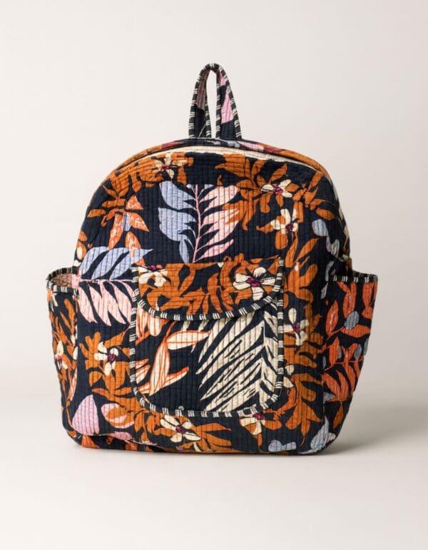 Mochila algodón – Hojas - Imagen 4