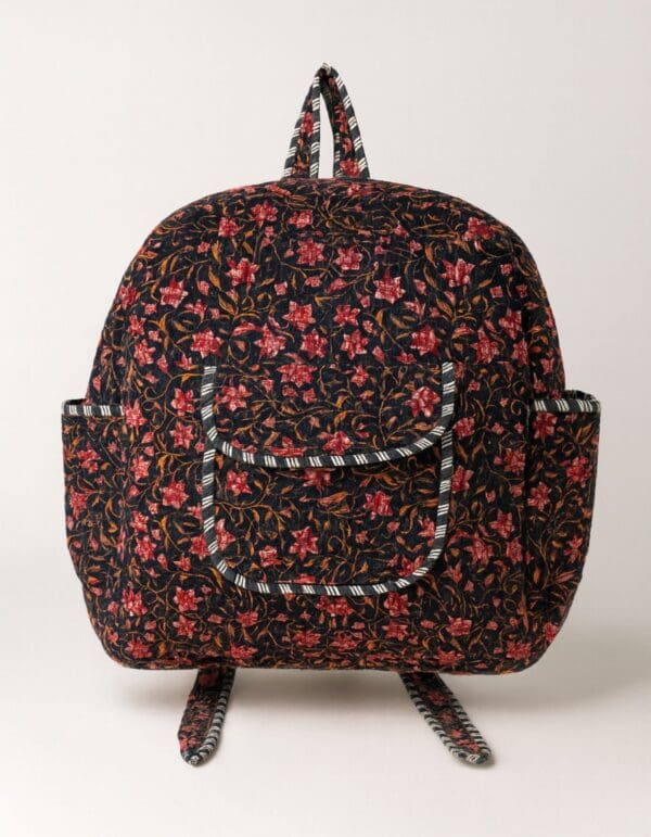 Mochila algodón – Flores