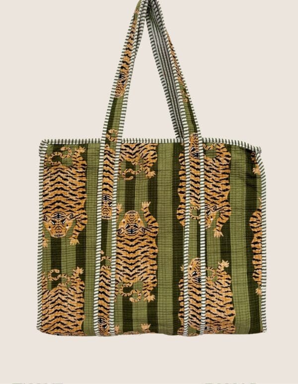 BOLSO Tote Algodón – TIGRES 09