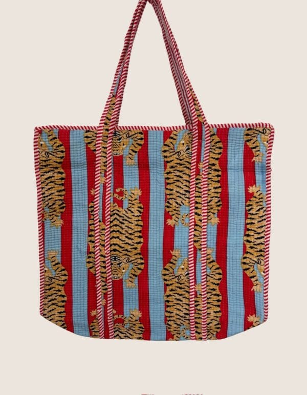 BOLSO Tote Algodón – TIGRES 07