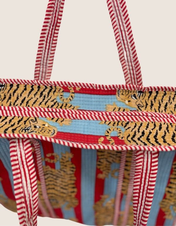 BOLSO Tote Algodón – TIGRES 07 - Imagen 3