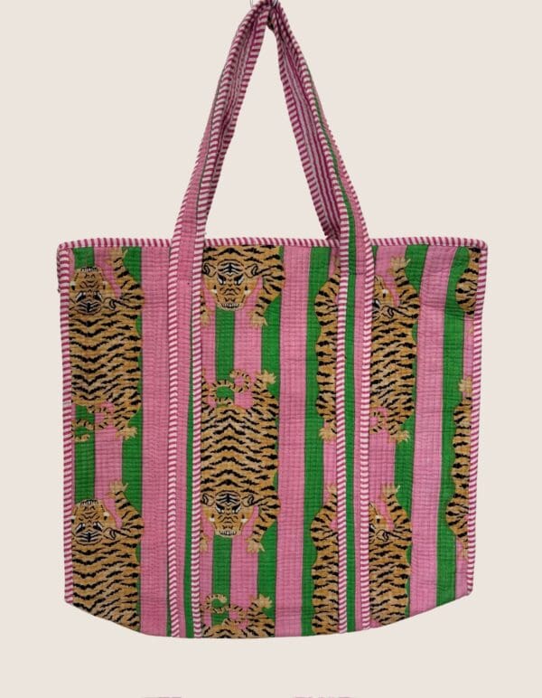 BOLSO Tote Algodón – TIGRES 06