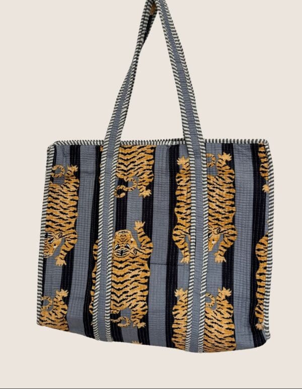 BOLSO Tote Algodón – TIGRES 05