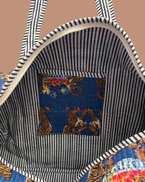 Bolso de viaje – Tigres azul - Imagen 2