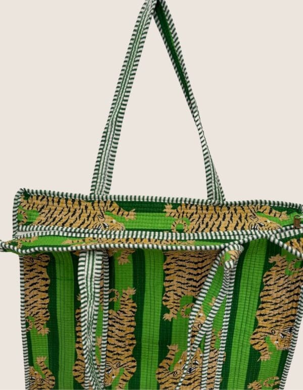 BOLSO Tote Algodón – TIGRES 03 - Imagen 3