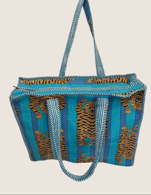 BOLSO Tote Algodón – TIGRES 02 - Imagen 2
