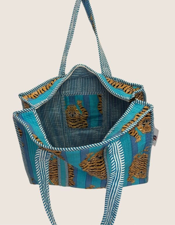 BOLSO Tote Algodón – TIGRES 02 - Imagen 3