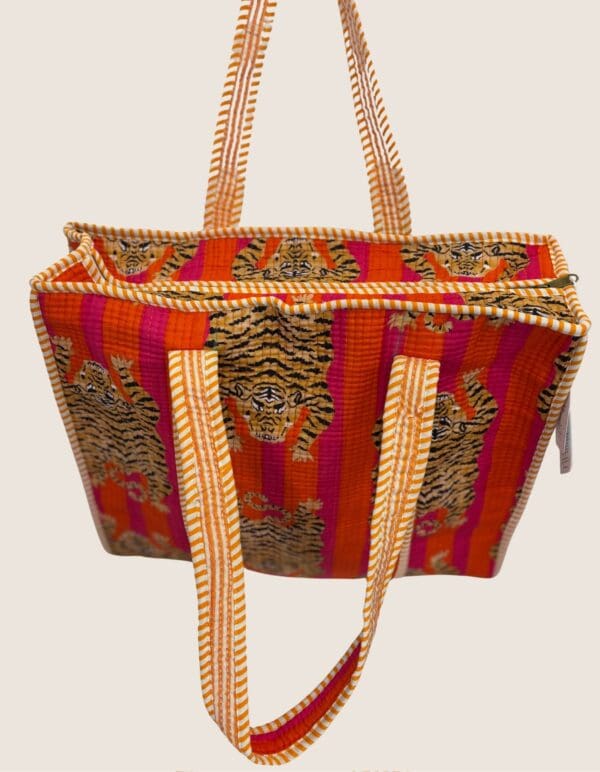 BOLSO Tote Algodón - TIGRES 01 - Imagen 3