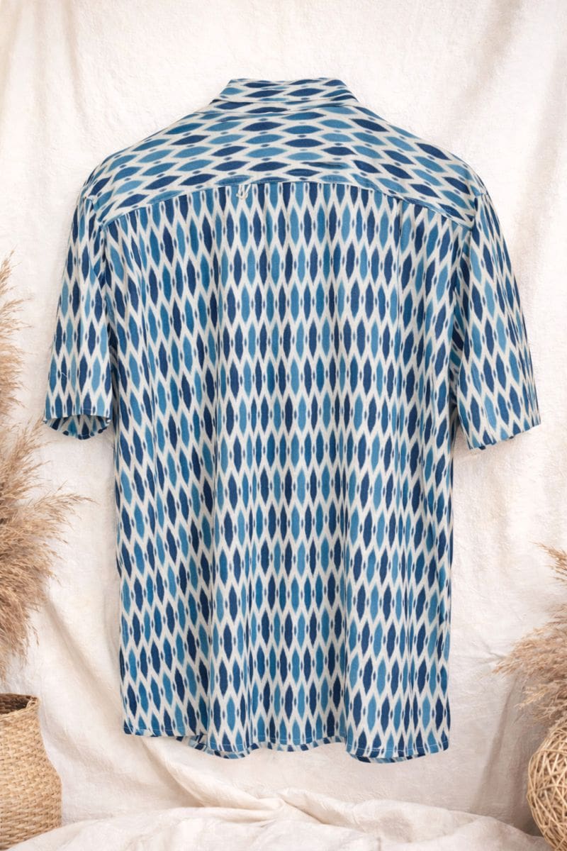 Camisa unisex de algodón estampado- oversize - Imagen 2