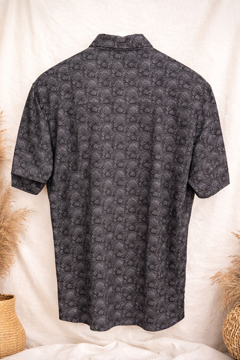 Camisa unisex de algodón estampado- oversize - Imagen 2