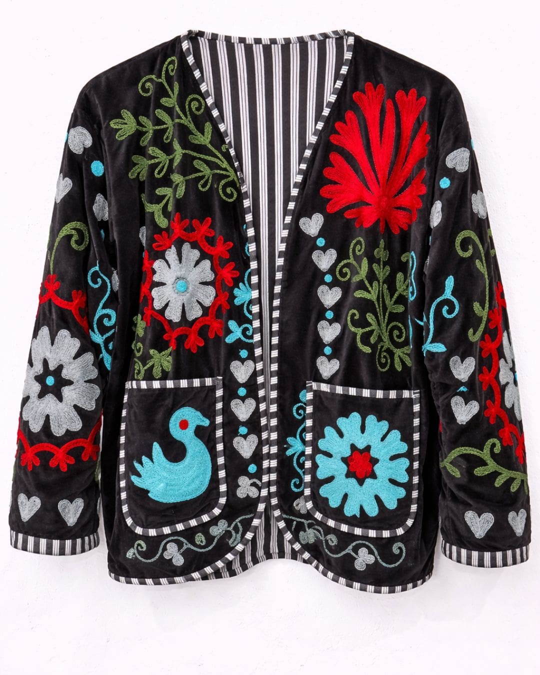 Chaqueta terciopelo y algodón PEACE - Imagen 2